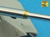 Aber 35L-215 Barrel for German 8,8cm Kw.K 43 (L/71) gun used on Tiger B Porsche turret-late for TAKOM model  (1:35)